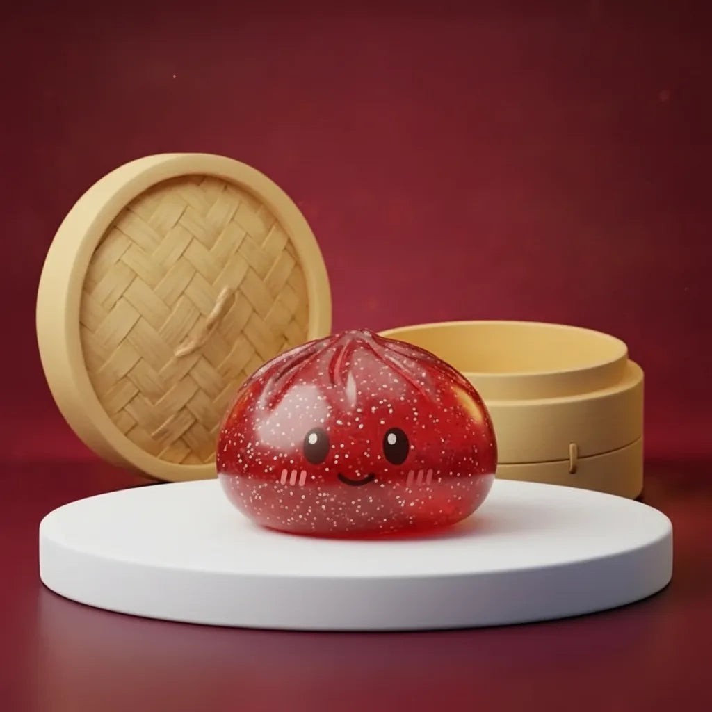 Squishy Dumpling Kawaii – Slow-Rise Anti-Stress-Spielzeug