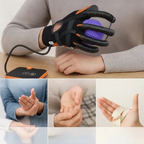 Handtrainer-Handschuh mit automatischer Fingerübung