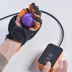 Handtrainer-Handschuh mit automatischer Fingerübung
