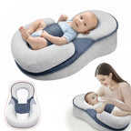 Baby-Liegekissen mit 15° Neigung und Kopfmulde