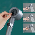 Handbrause mit Hochdruckfunktion und Massagestrahl