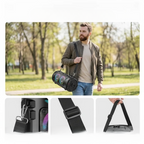 Bluetooth-Lautsprecher mit Mikrofon, RGB-Licht & Fernbedienung