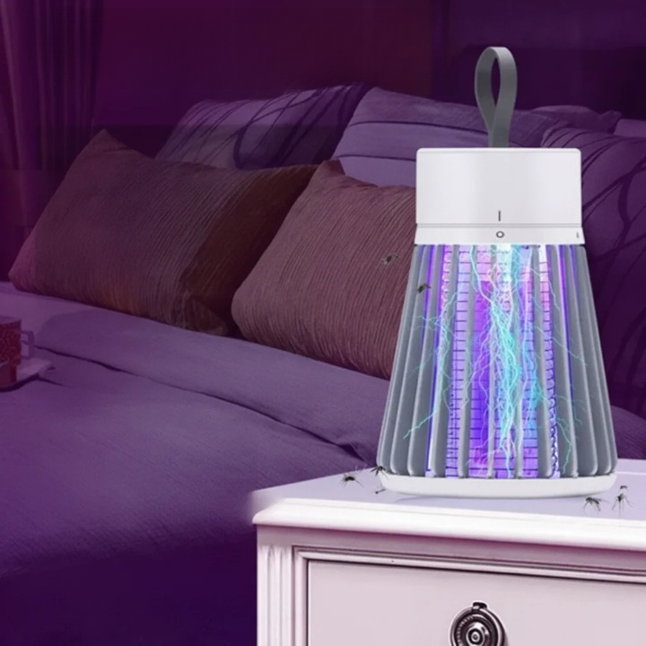 Insektenvernichter mit UV-Licht – lautlos & USB-aufladbar
