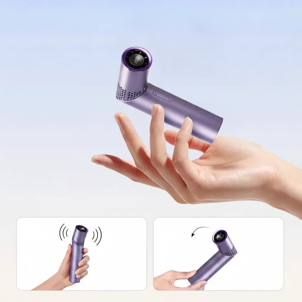 Mini-Handventilator mit 199 Geschwindigkeitsstufen