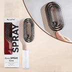 Haarbürste mit Sprühfunktion – 2-in-1 Bürste und Befeuchter
