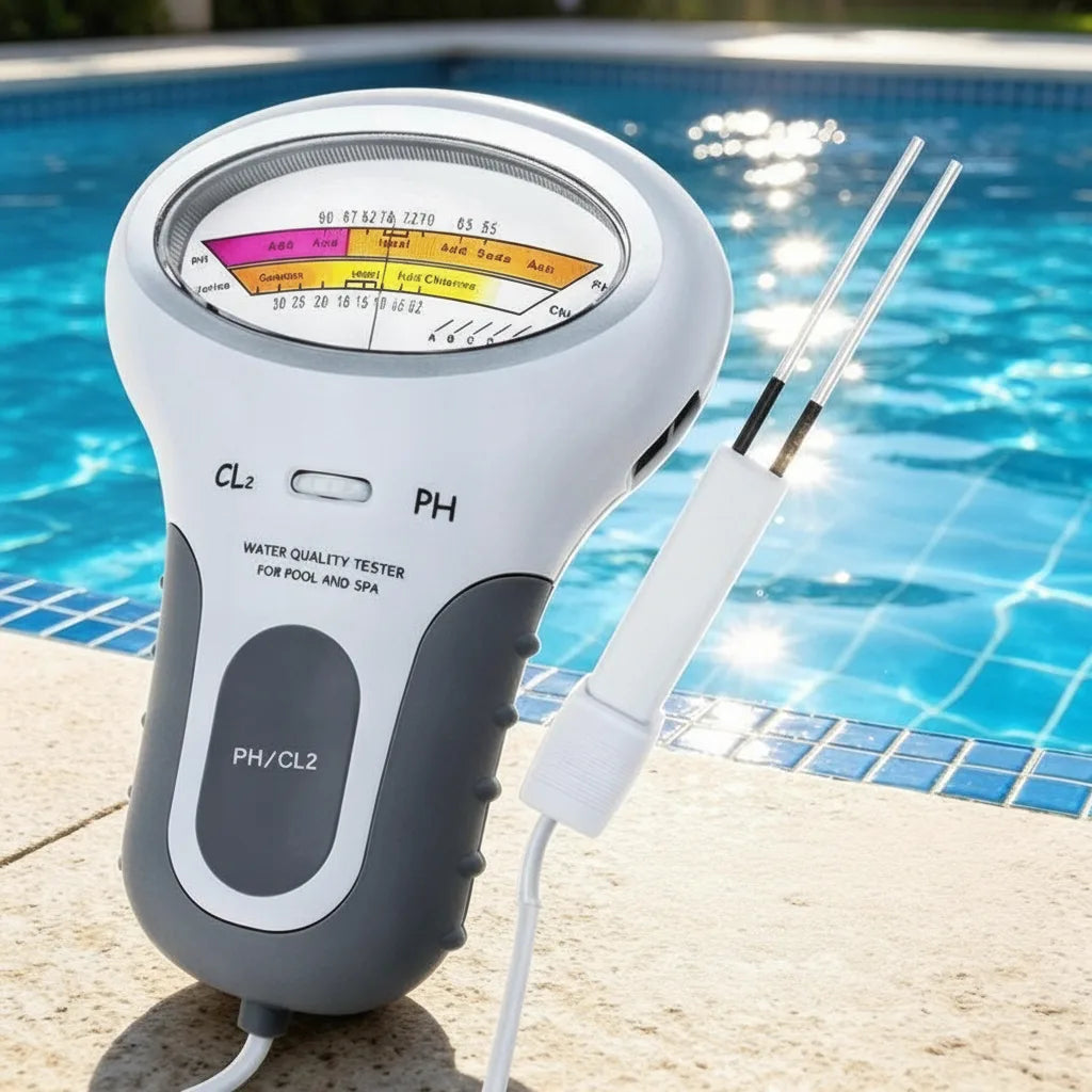 pH- und Chlormessgerät für Pool und Whirlpool
