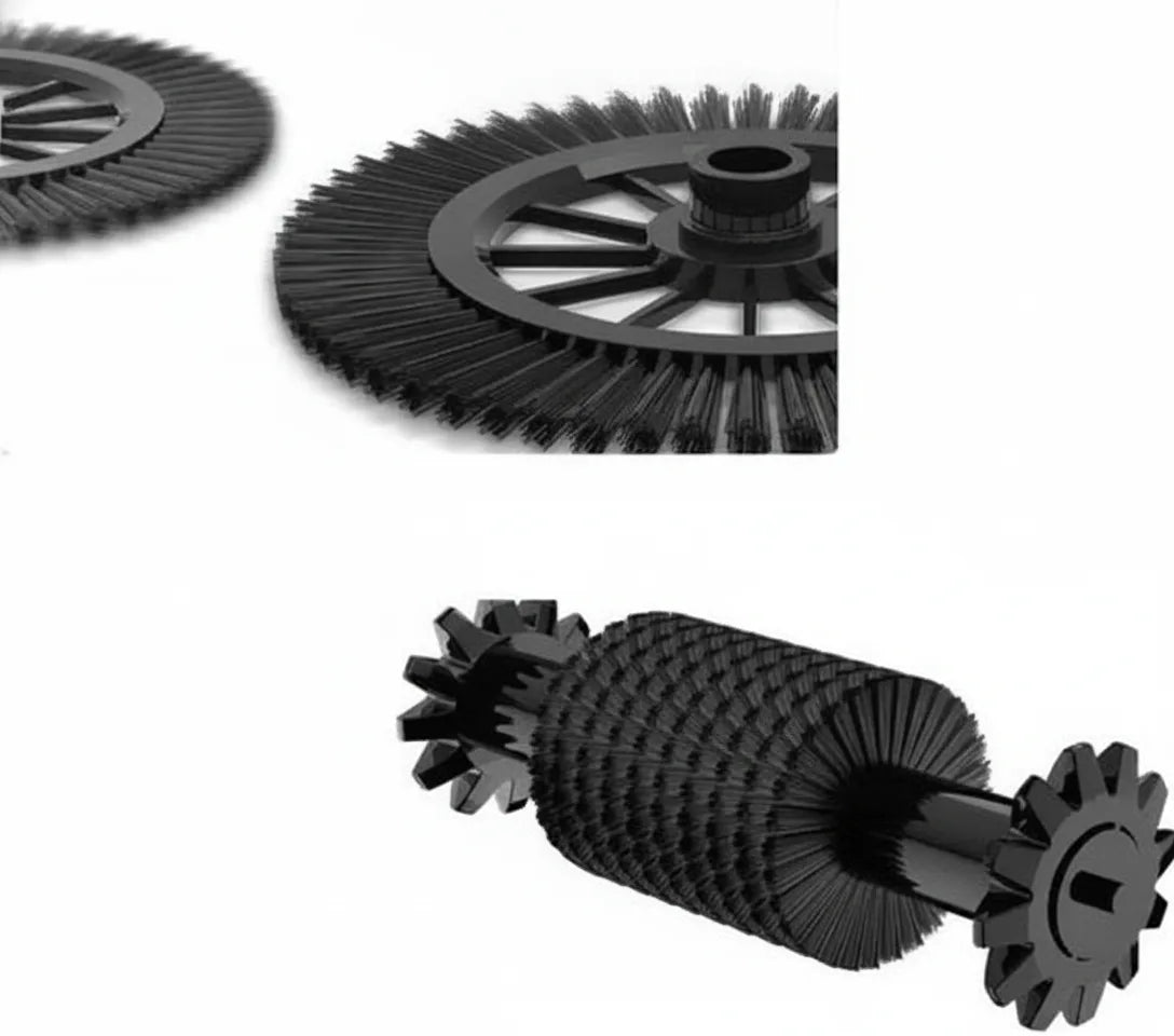 Bodenwischer 3-in-1 mit Kehr-, Wisch- und Sammelfunktion