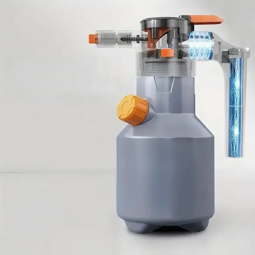 Elektrische Schaumsprühflasche für Auto und Haushalt