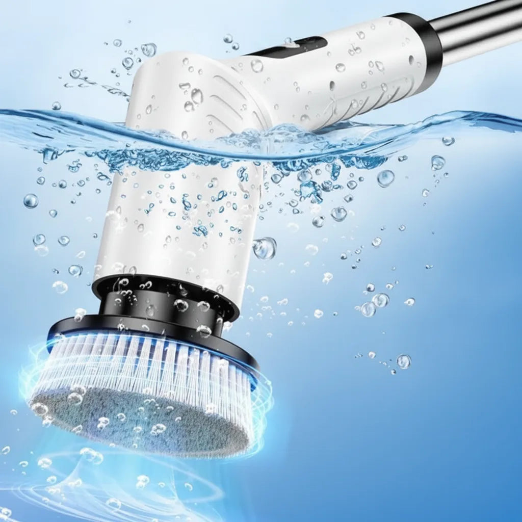 Elektrische Reinigungsbürste mit LED-Anzeige