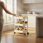 Rollwagen 3-stufig mit Rollen – mobiler Organizer