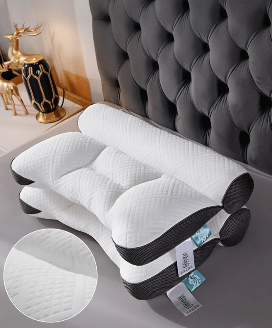 Nackenstützkissen mit Ohrmulde – ergonomisch für alle Schlafpositionen