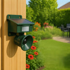 Vogelabwehr mit PIR-Sensor und Solarantrieb