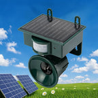 Vogelabwehr mit PIR-Sensor und Solarantrieb