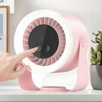 Tischventilator mit 10 Stufen, LED-Display und Nachtlicht