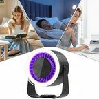 Tischventilator mit 10 Stufen, LED-Display und Nachtlicht
