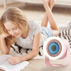 Tischventilator mit 10 Stufen, LED-Display und Nachtlicht