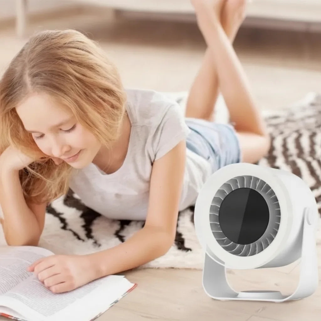 Tischventilator mit 10 Stufen, LED-Display und Nachtlicht
