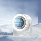 Tischventilator mit 10 Stufen, LED-Display und Nachtlicht