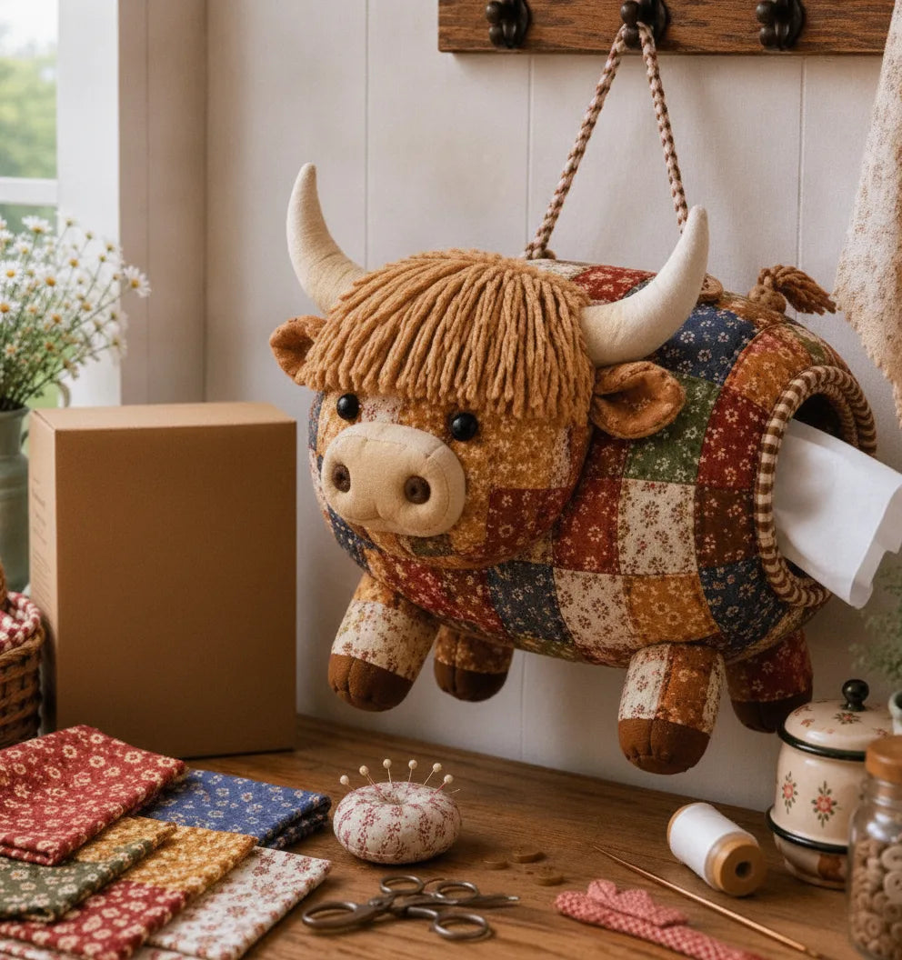 Tier-Taschentuchhalter zum Selbstbasteln mit Hängeband