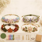 Häkelarmband-Set mit Naturmotiven – DIY-Bastelset
