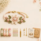 Häkelarmband-Set mit Naturmotiven – DIY-Bastelset