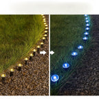 Solar-LED-Lichterkette mit automatischer Dämmerungsschaltung