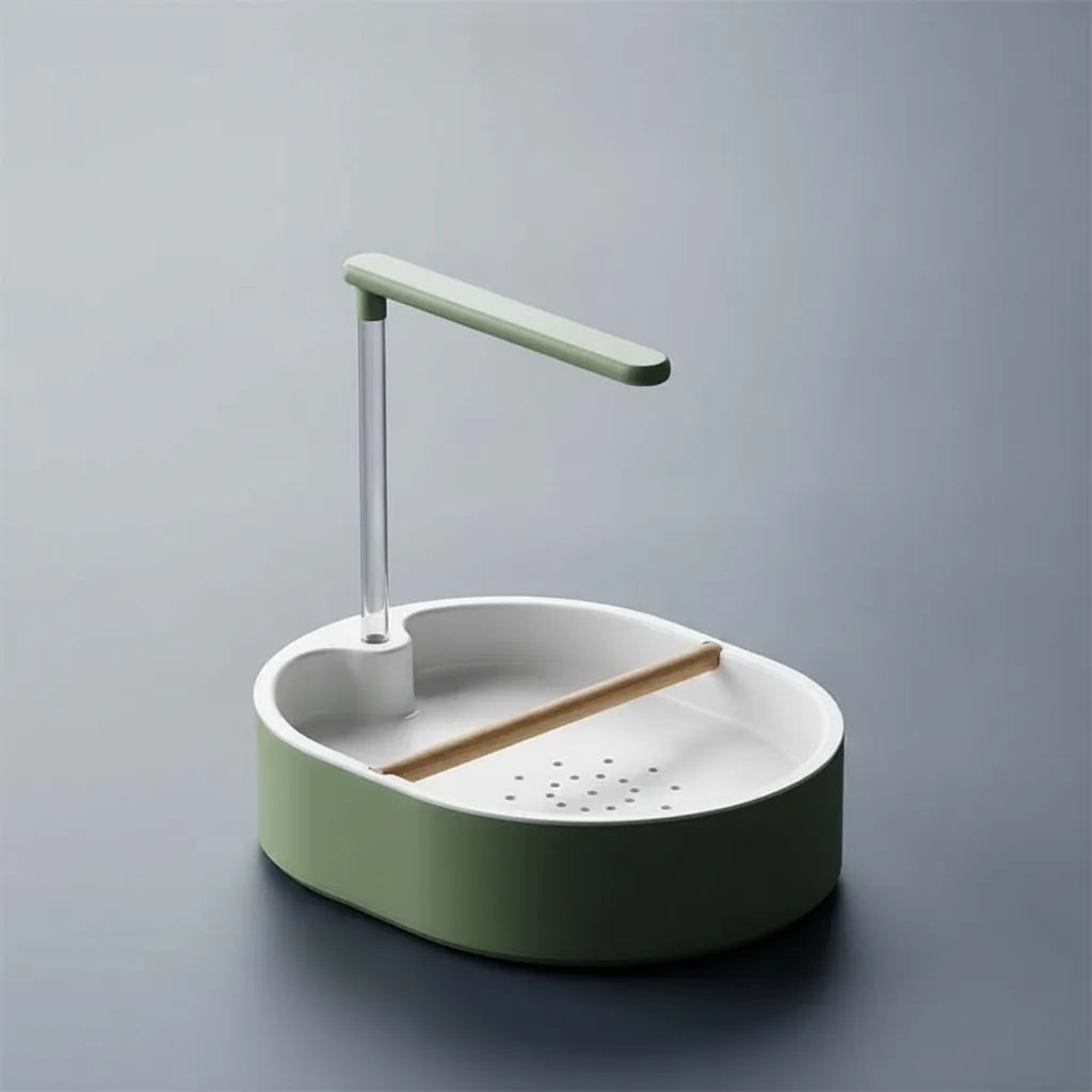 Vogel-Badewanne mit automatischem Wasserfall und Pumpe