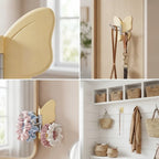 Wandhaken mit 180°-Drehfunktion im Schmetterlingdesign