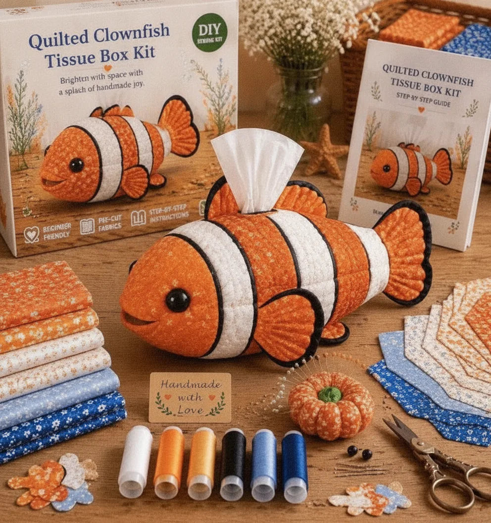 DIY Tiere Taschentuchbox Bastelset mit Tierfigur