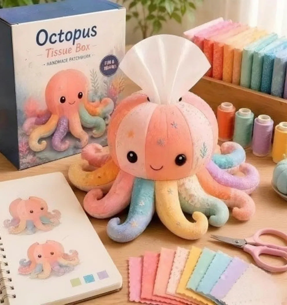 DIY Tiere Taschentuchbox Bastelset mit Tierfigur