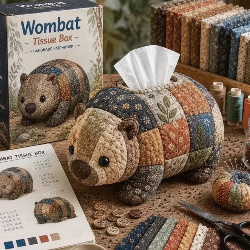 DIY Tiere Taschentuchbox Bastelset mit Tierfigur