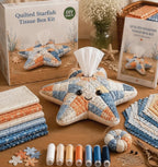 DIY Tiere Taschentuchbox Bastelset mit Tierfigur