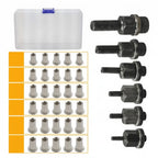 Nietmuttern-Set mit Schraubenköpfen – 6 Größen M3 bis M10