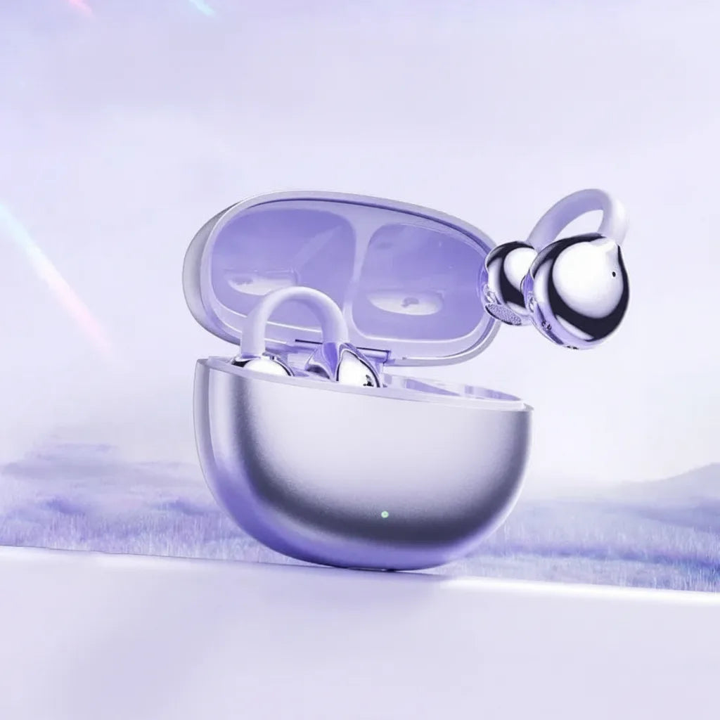 Bluetooth-Ohrhörer mit Ohrclip – Offenes Design