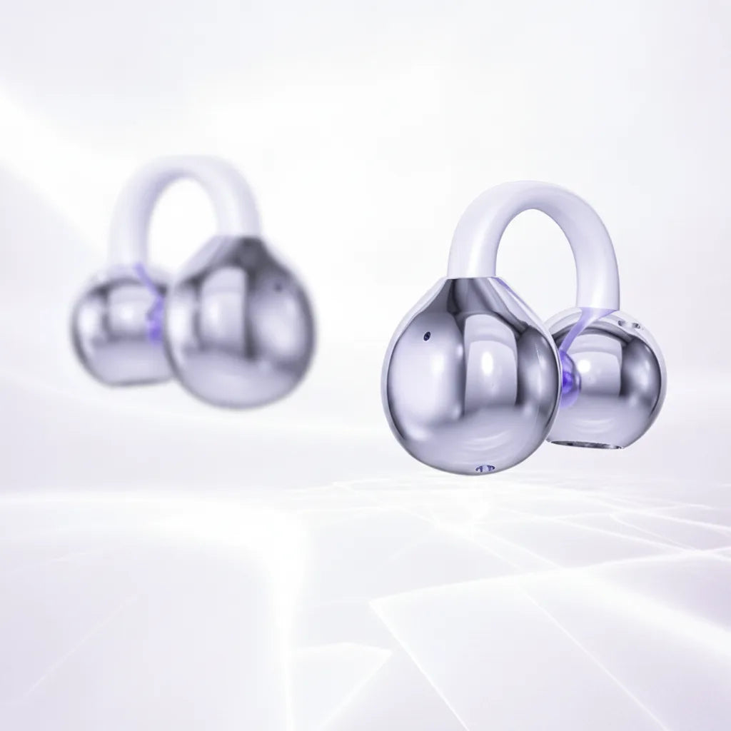 Bluetooth-Ohrhörer mit Ohrclip – Offenes Design