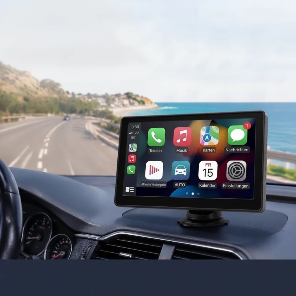 Autoradio mit 9-Zoll-HD-Touchscreen und kabellosem CarPlay