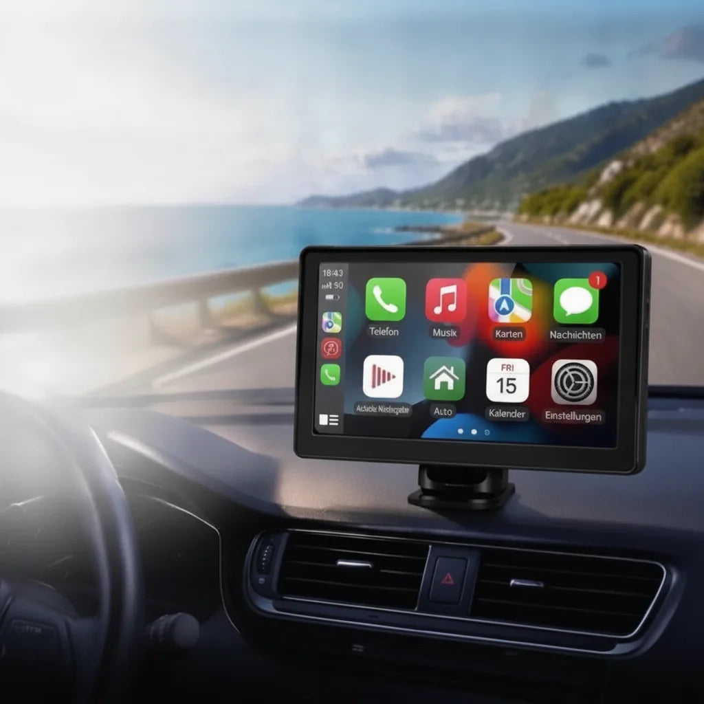 Autoradio mit 9-Zoll-HD-Touchscreen und kabellosem CarPlay