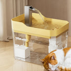 Katzenwasserspender mit Wasserhahn-Design, 1,5 l