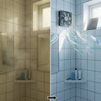 Solar-Lüftungsset mit Doppelventilator