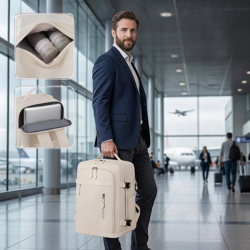 Handgepäck-Rucksack mit Laptopfach