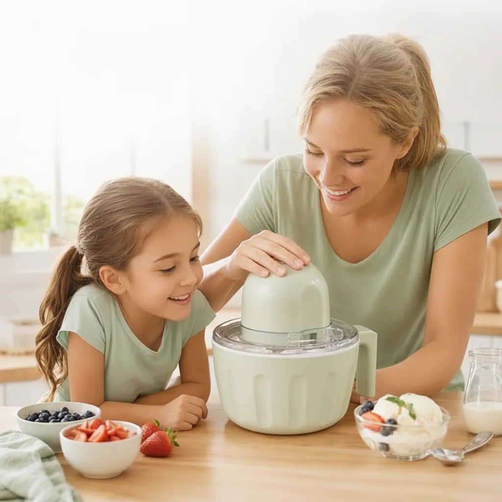 Eismaschine Kinder – Automatisch für cremiges Eis zuhause