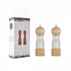 Salz- und Pfeffermühlen-Set Holz & Glas