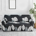 Sofabezug Stretch mit Blumenmuster
