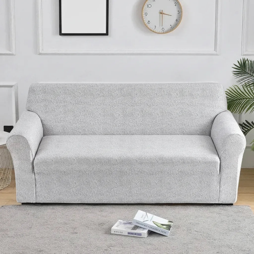 Sofabezug Stretch mit Blumenmuster