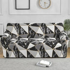 Sofabezug Stretch mit Blumenmuster
