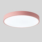 LED ceiling light wood round – Scandinavian design