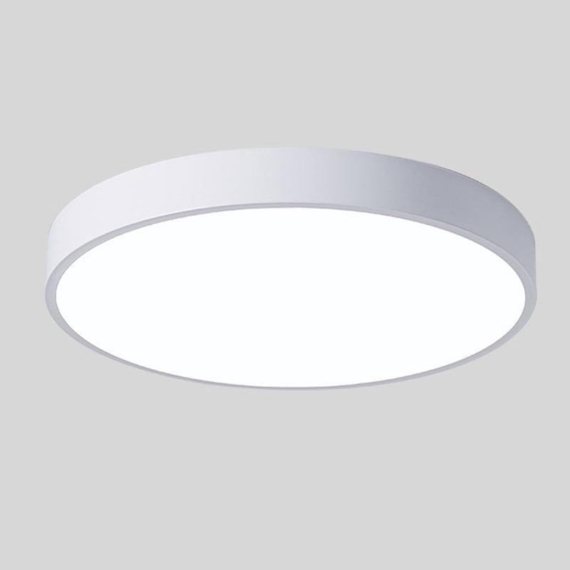 LED-Deckenleuchte Holz rund – Skandinavisches Design