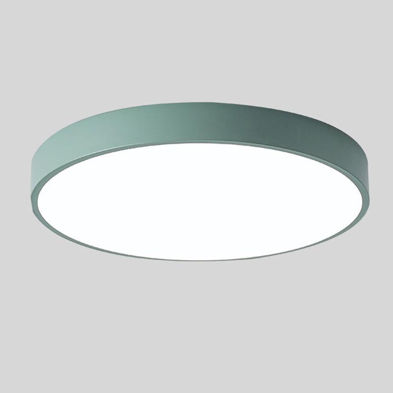 LED-Deckenleuchte Holz rund – Skandinavisches Design