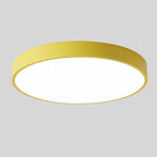 LED ceiling light wood round – Scandinavian design