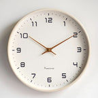 Silent Wooden Wall Clock – No Ticking, Only Silence